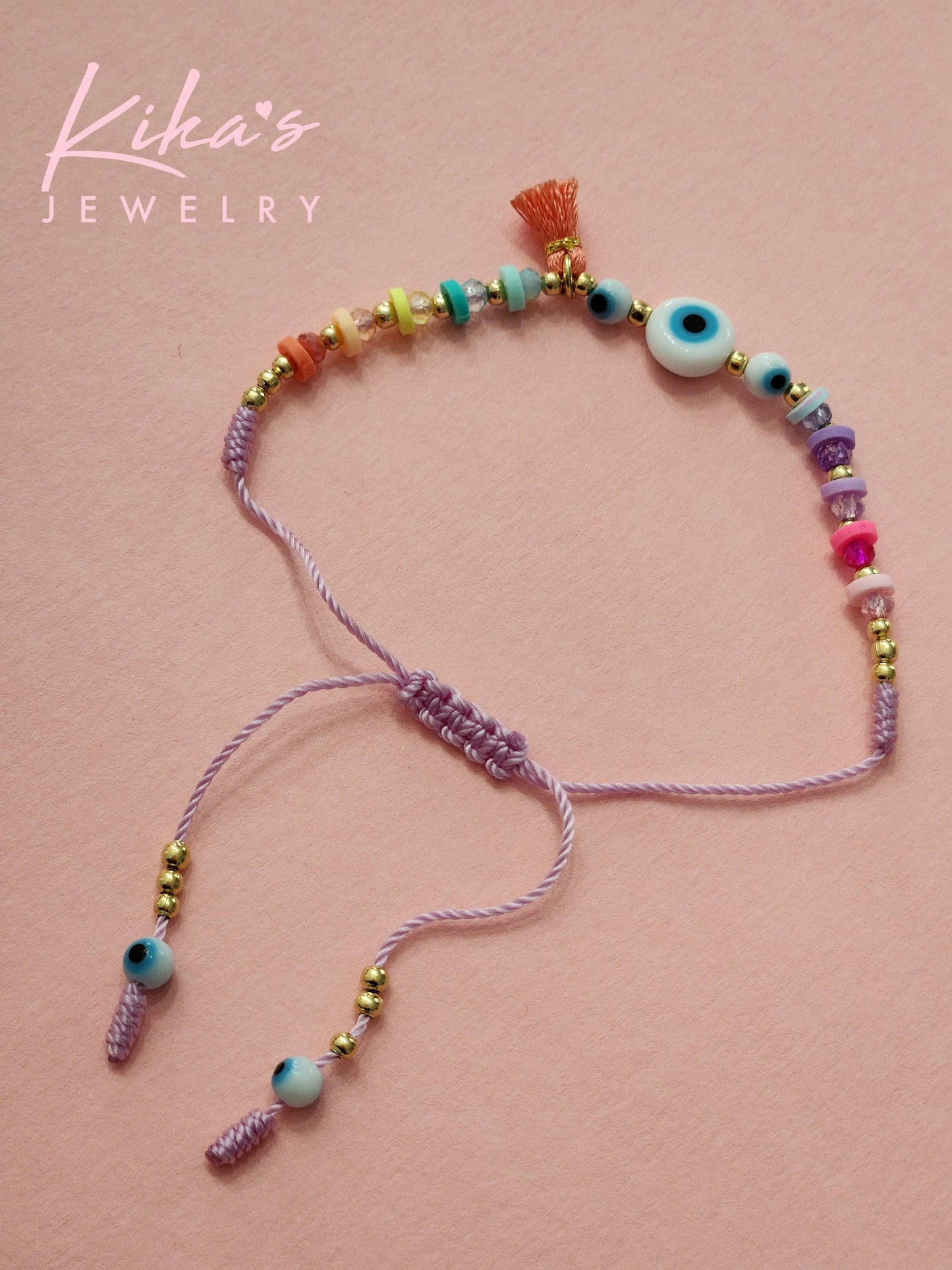 Ojito Tassel Pastels Bracelet