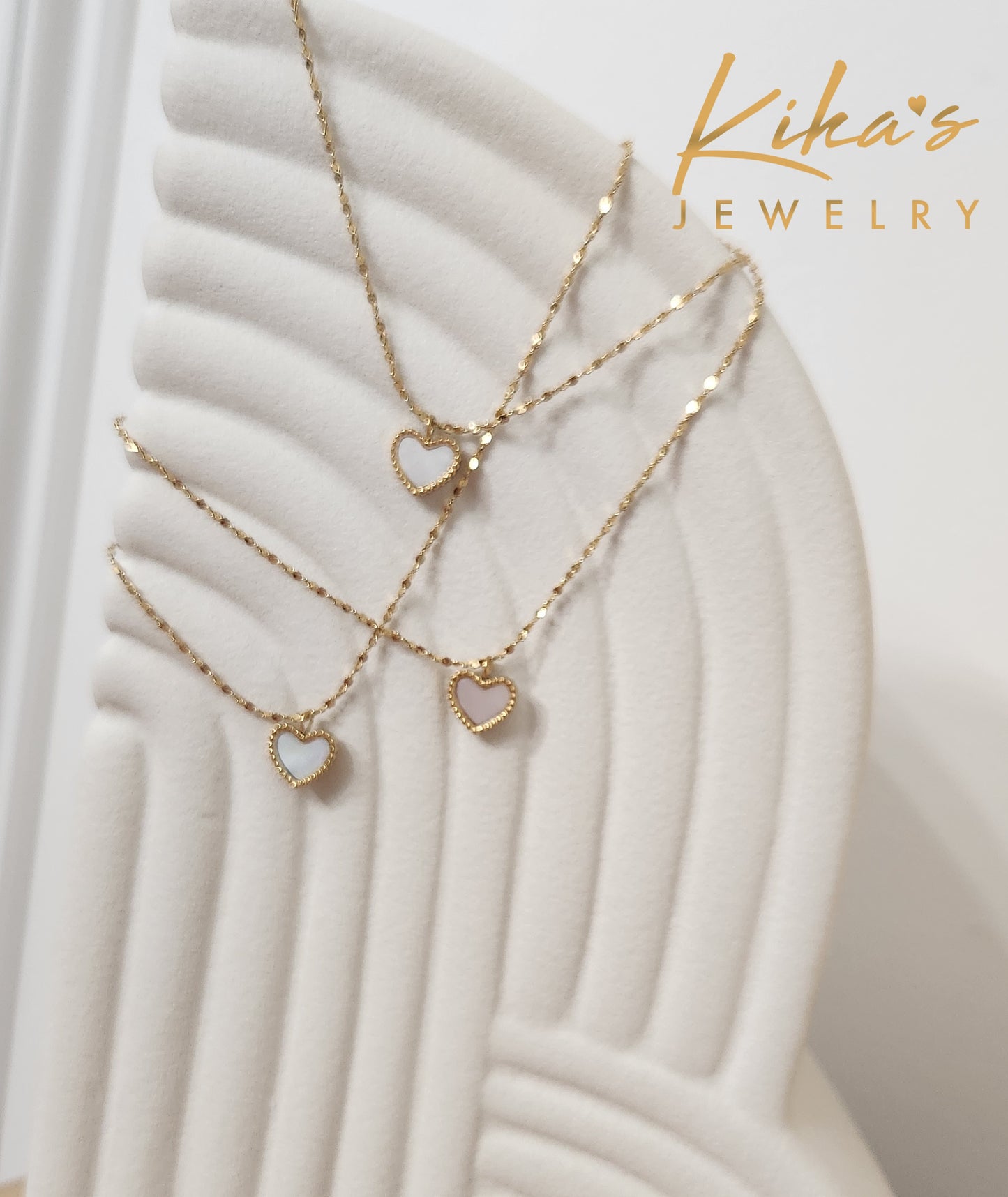Small Shell Heart Necklace