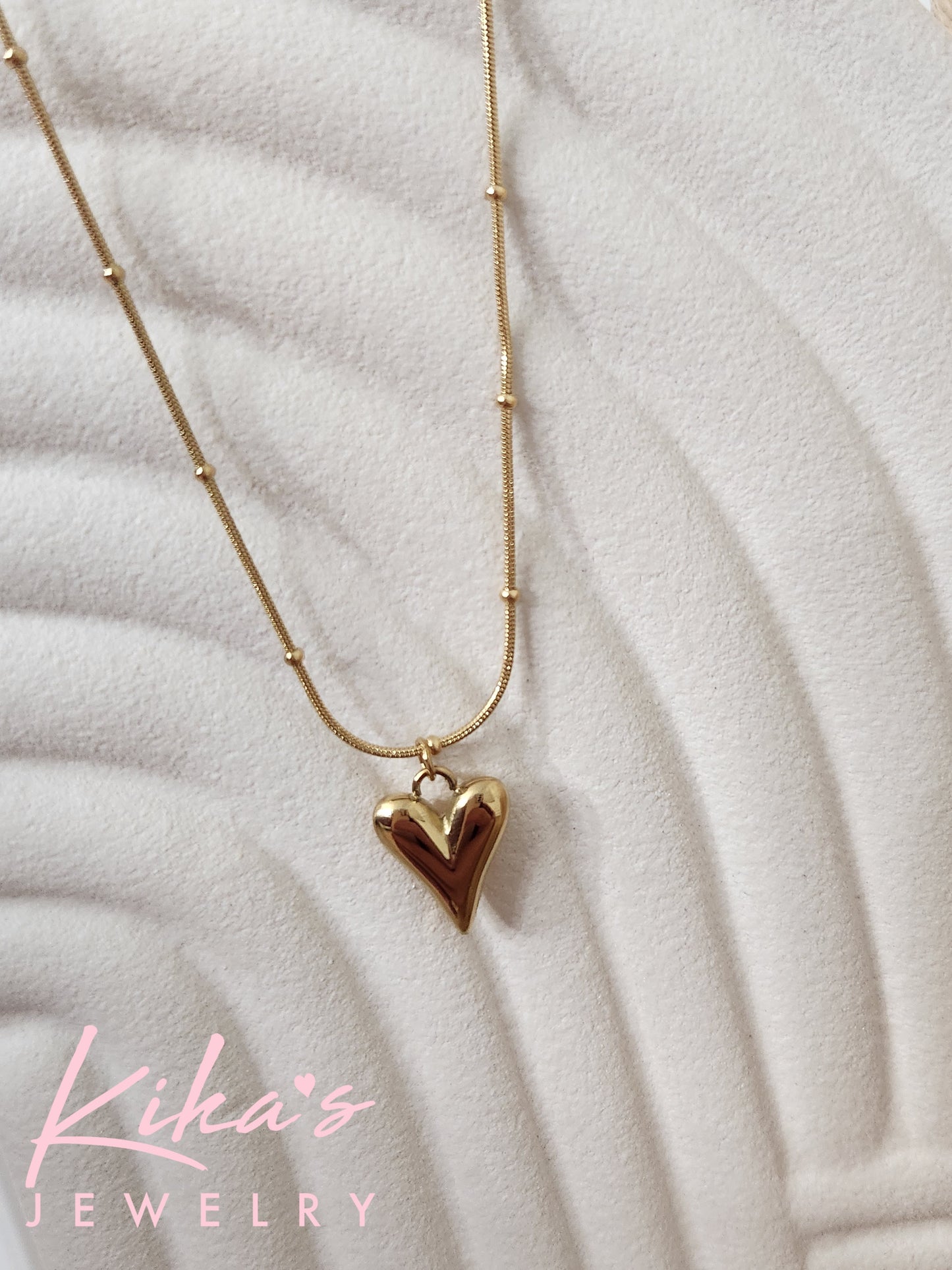 Gold Heart Necklace