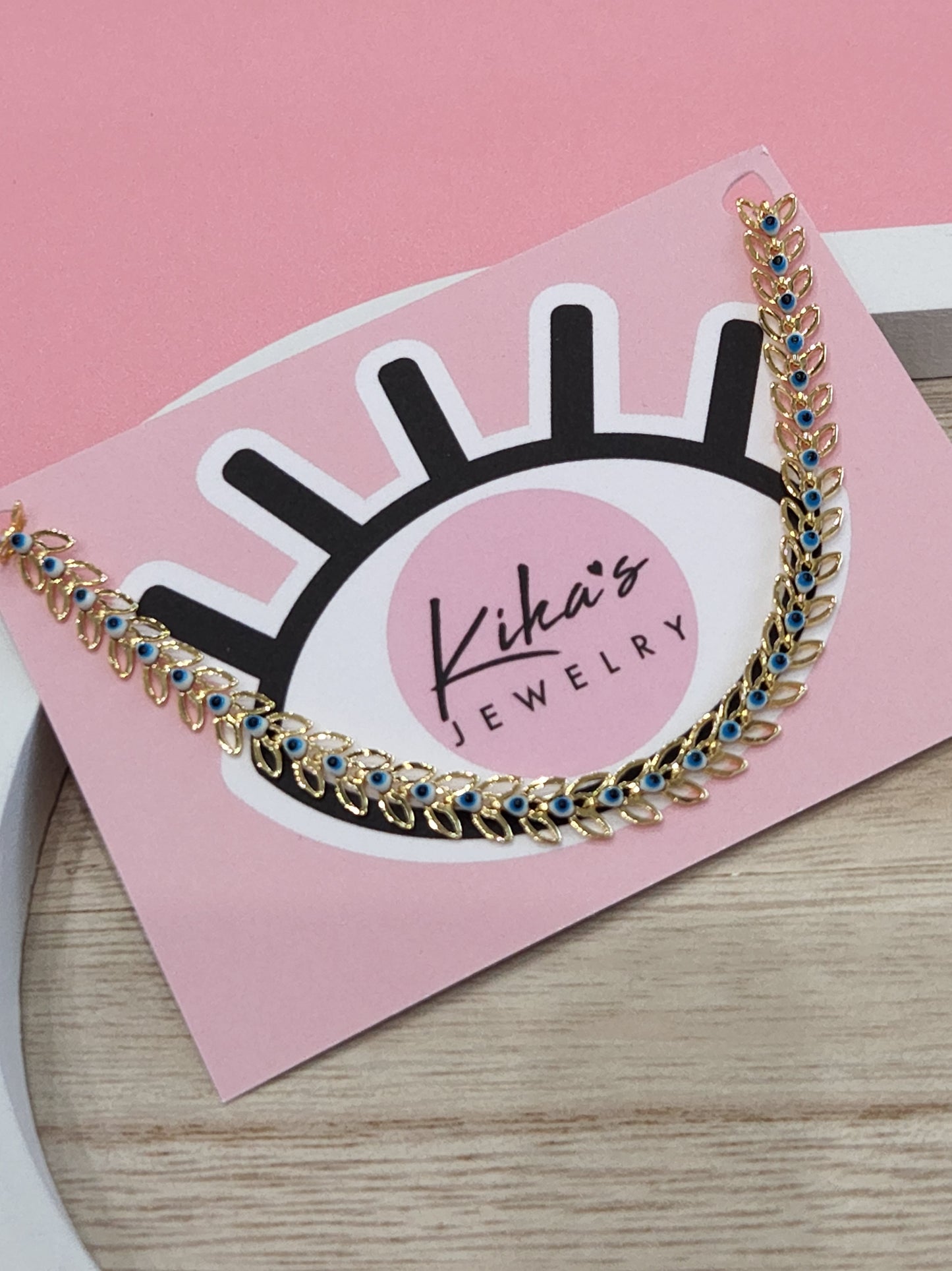 Leaf Me Alone Evil Eye Protection Choker