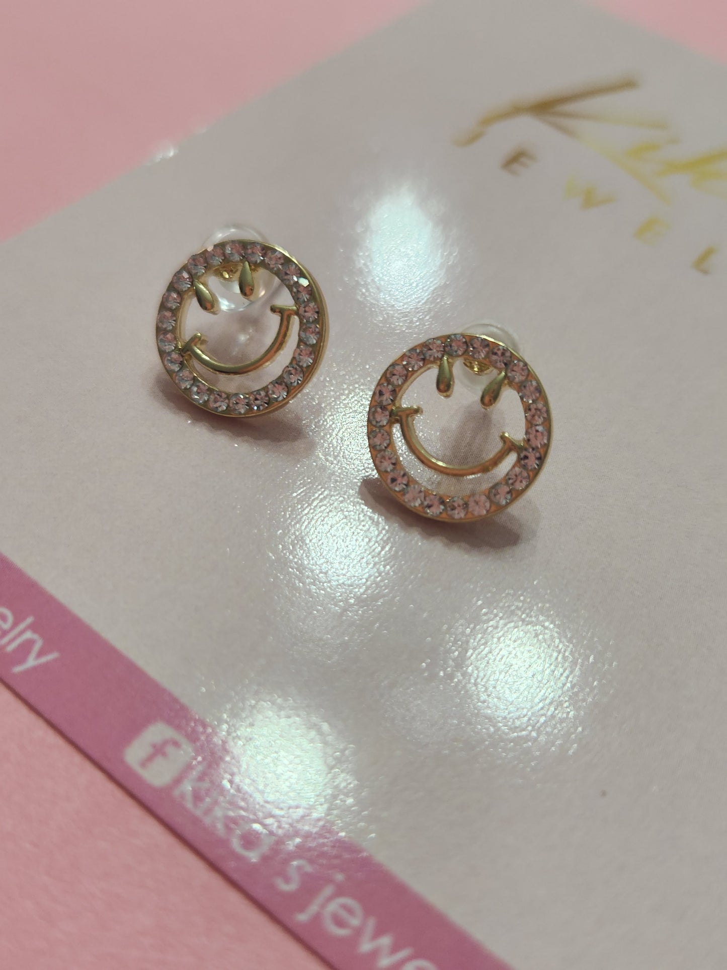 Smiley Studs Earrings