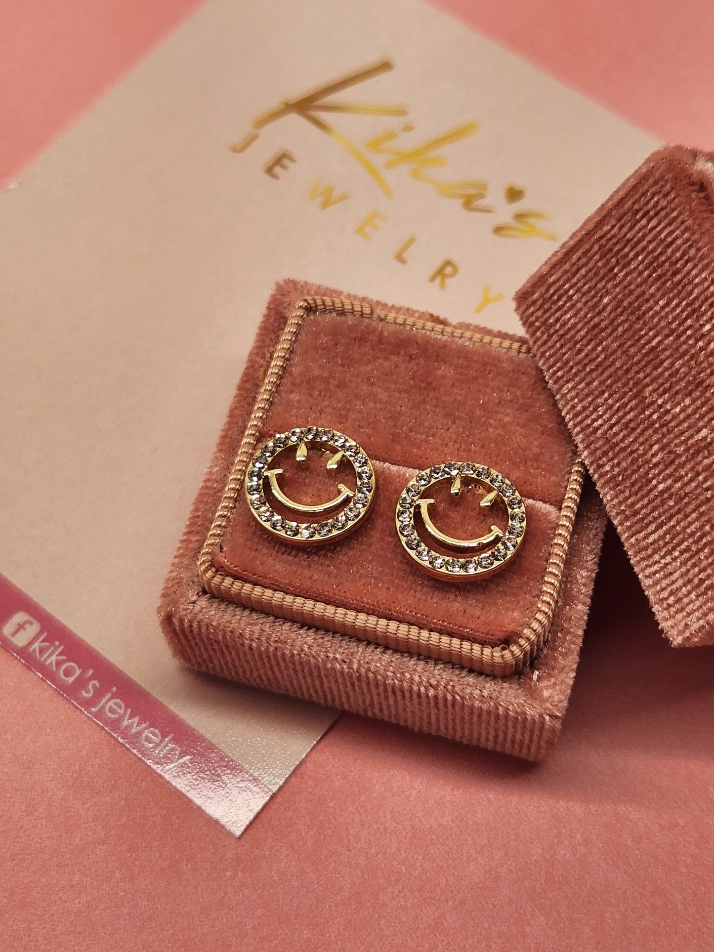Smiley Studs Earrings