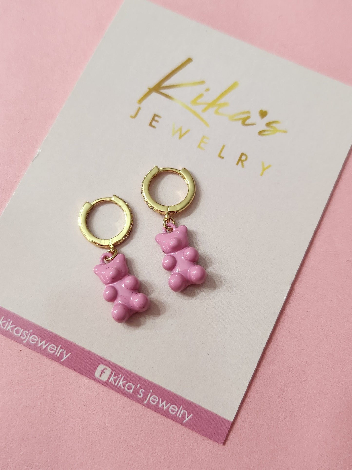 Gummy Bear Huggie Earrings