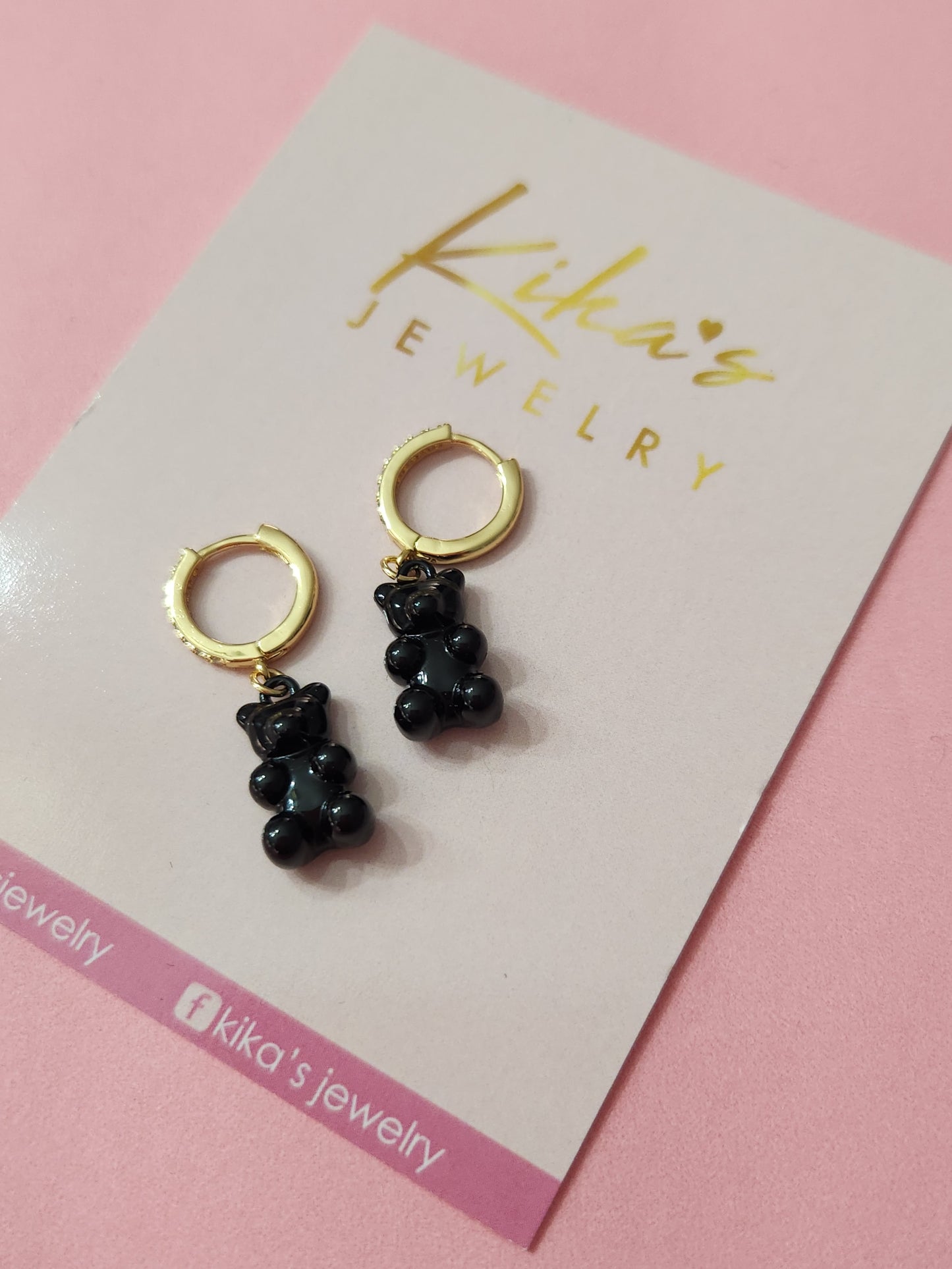 Gummy Bear Huggie Earrings