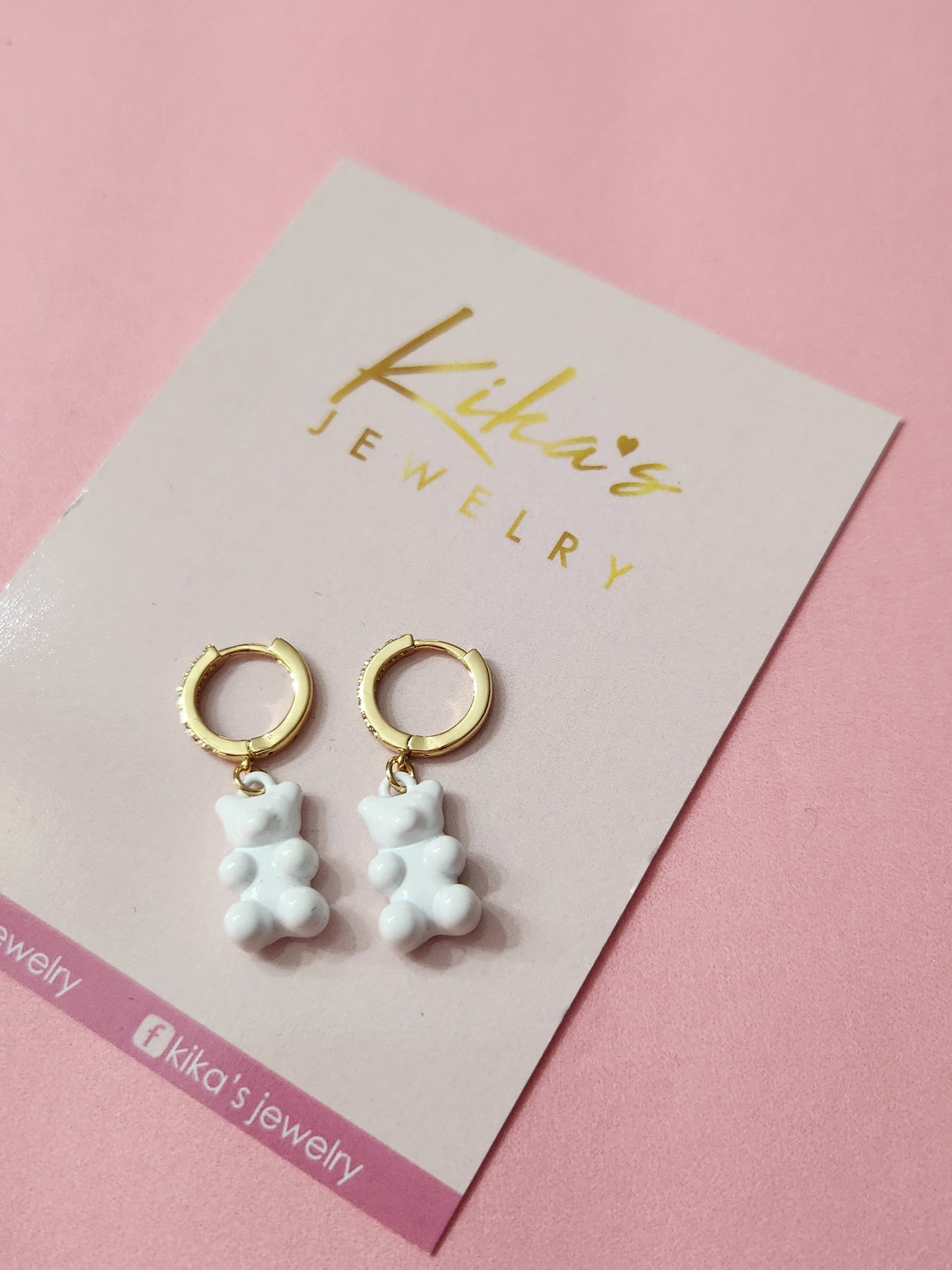 Gummy Bear Huggie Earrings