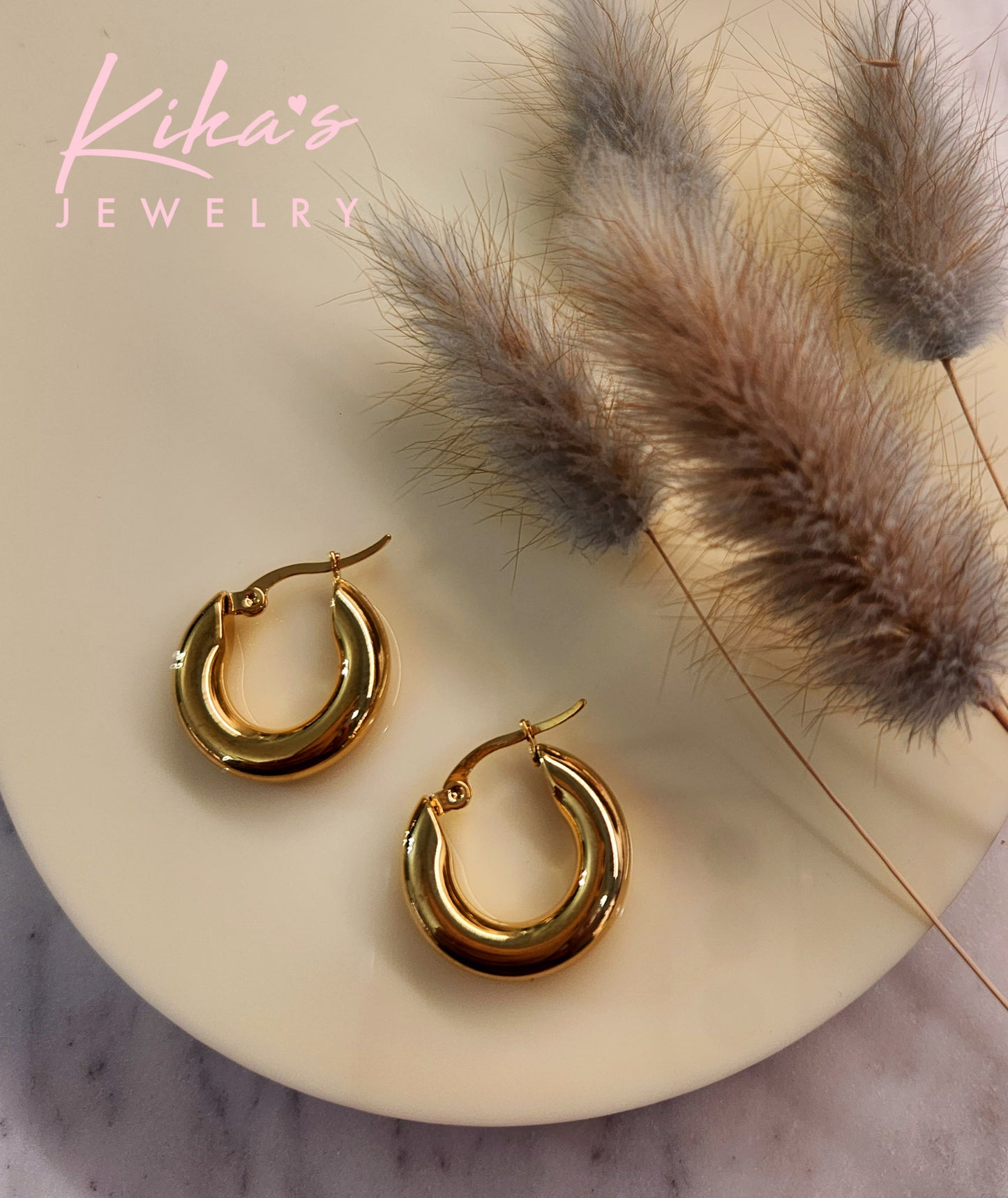 Doughnut Hoops Earrings