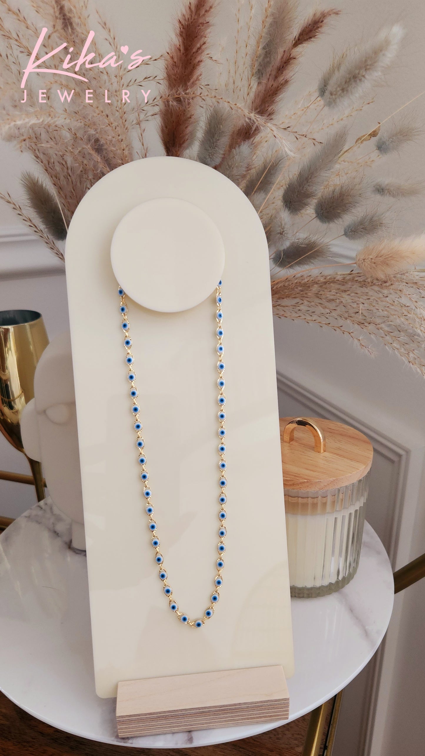 Ojitos Choker Necklace