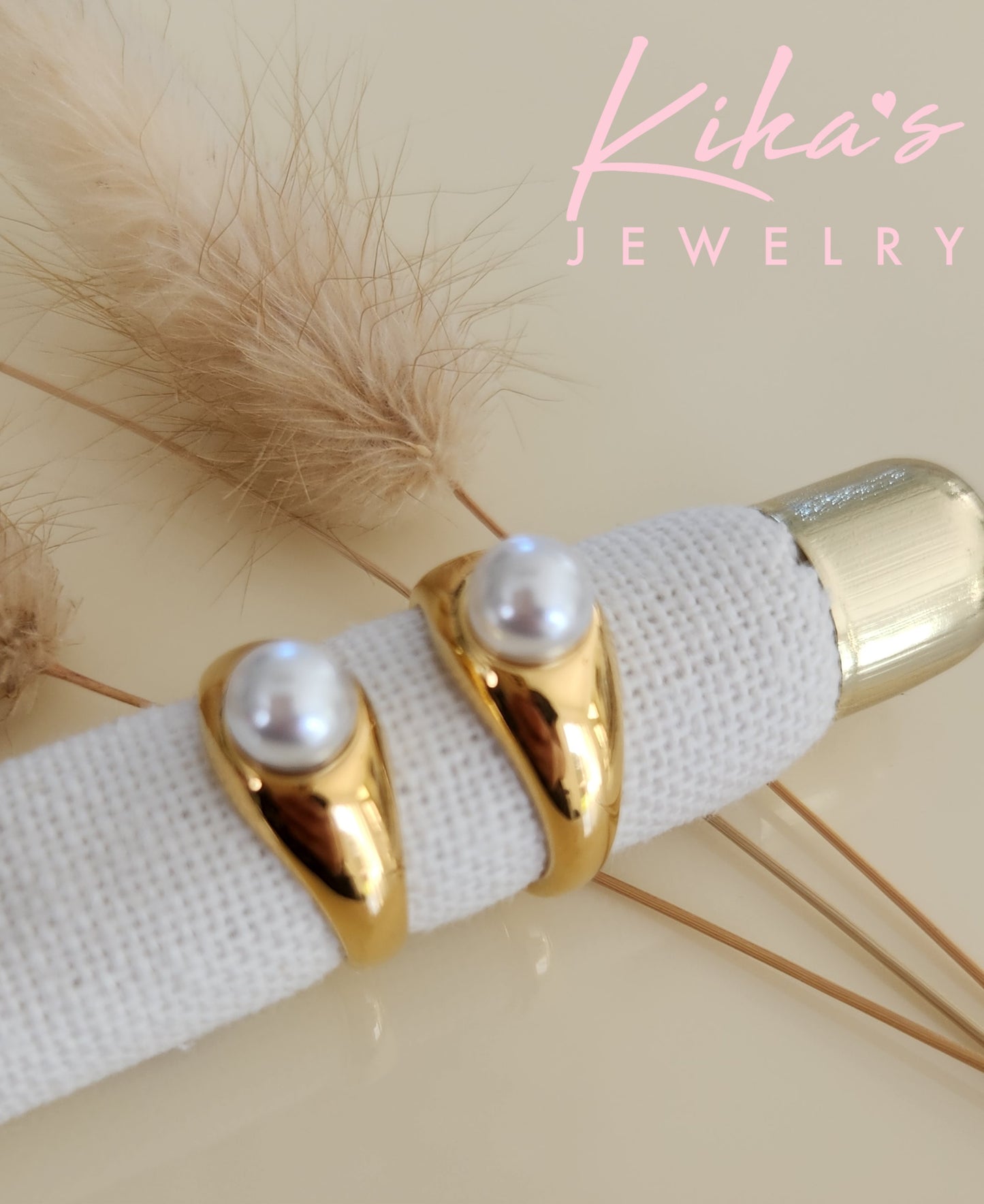 Chunky Pearl Ring