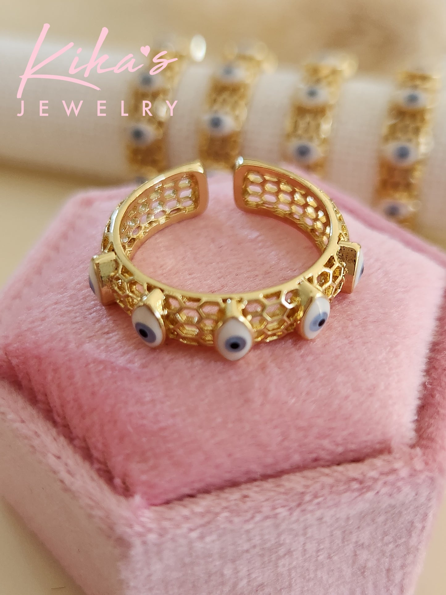 Agapy Evil Eye Ring