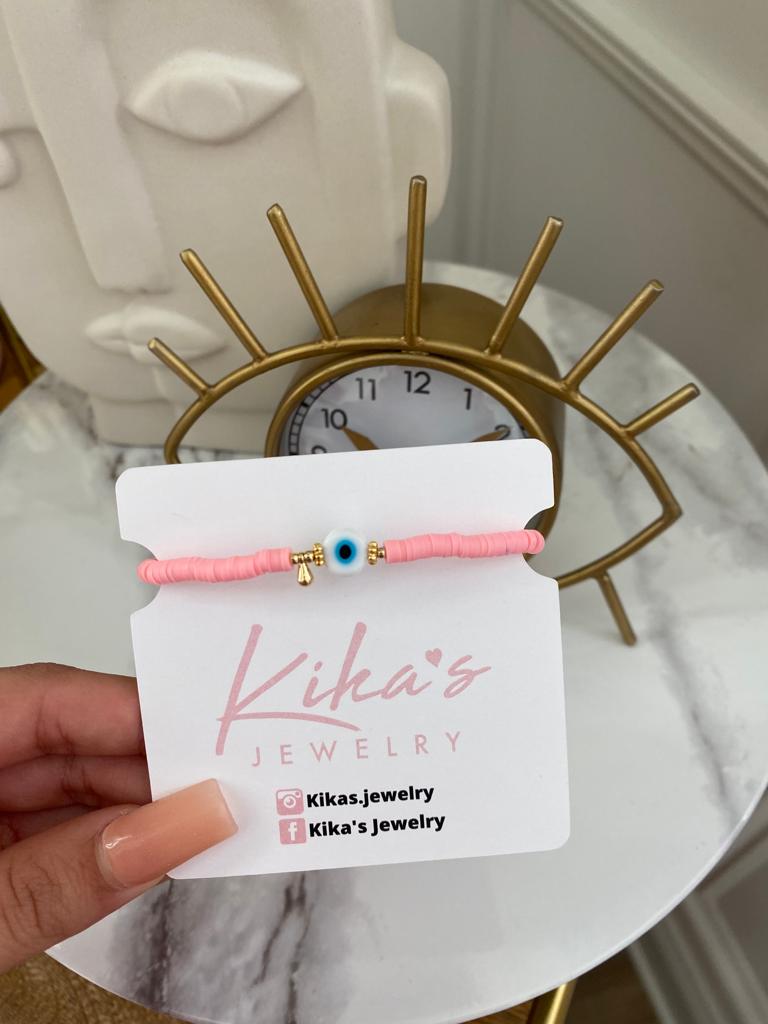Clay Pastel Ojito Bracelet