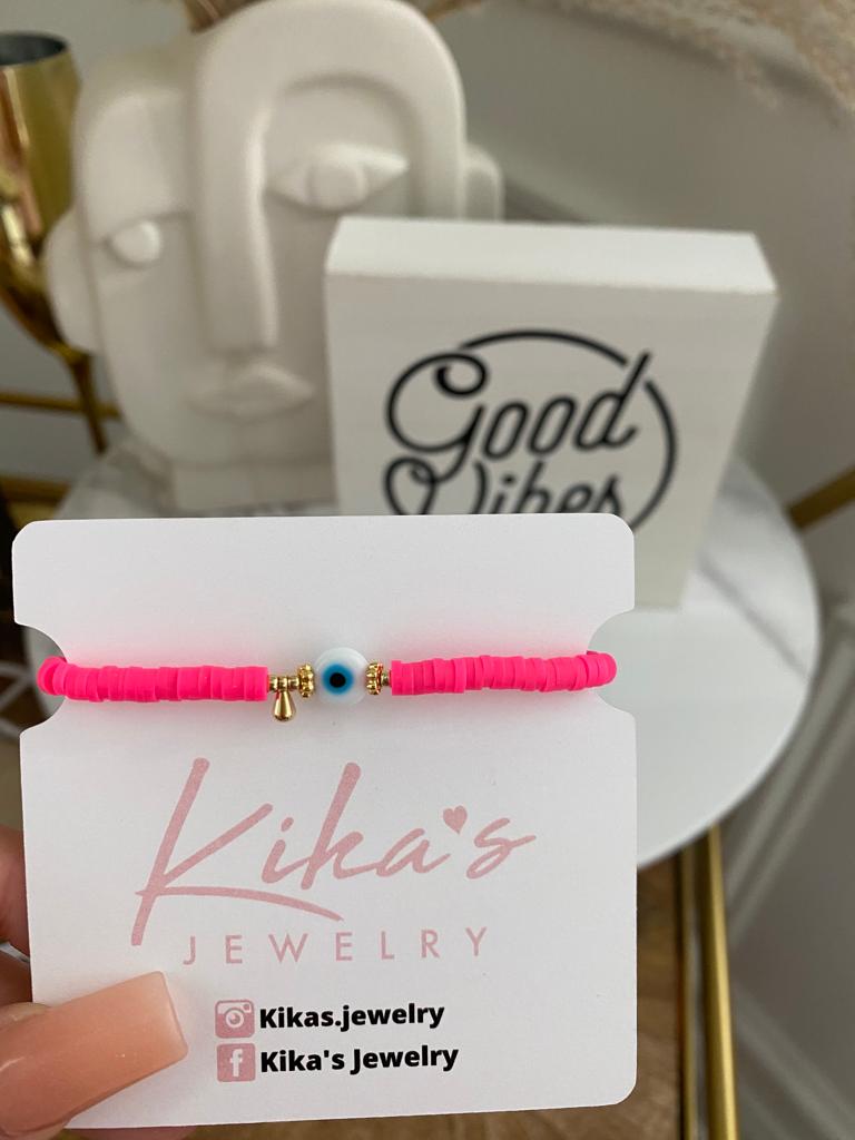 Clay Pastel Ojito Bracelet