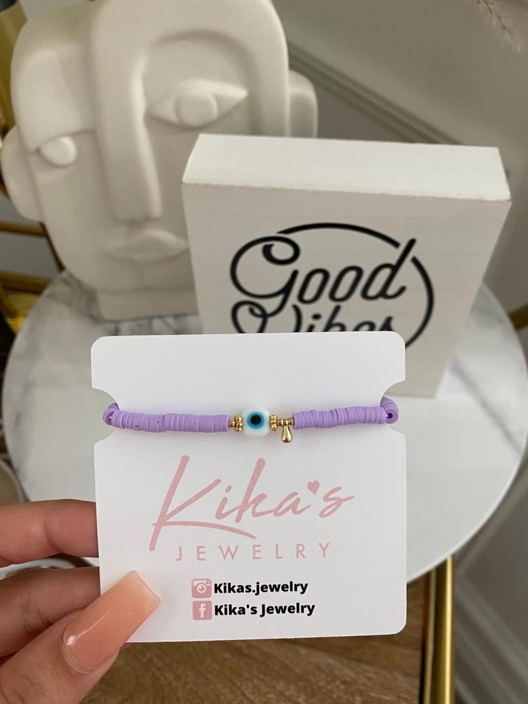 Clay Pastel Ojito Bracelet