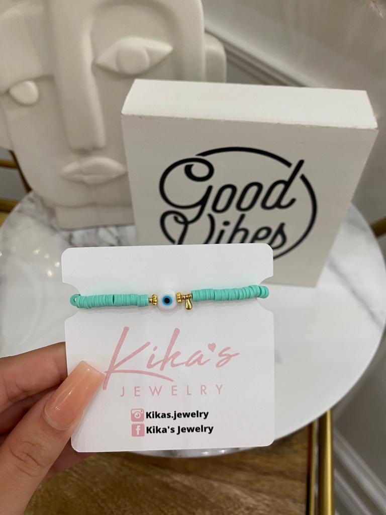 Clay Pastel Ojito Bracelet