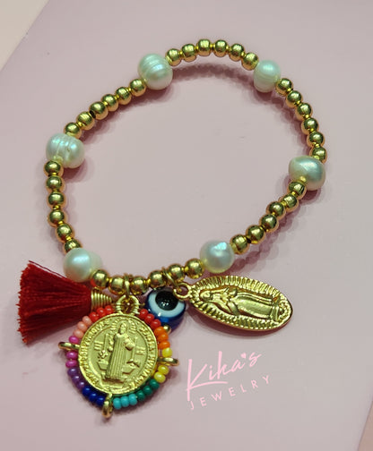 La Maria De Colores Stretch Bracelet