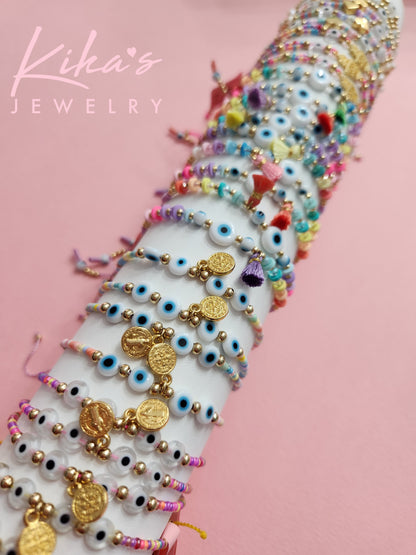San Benito Ojitos String Bracelet