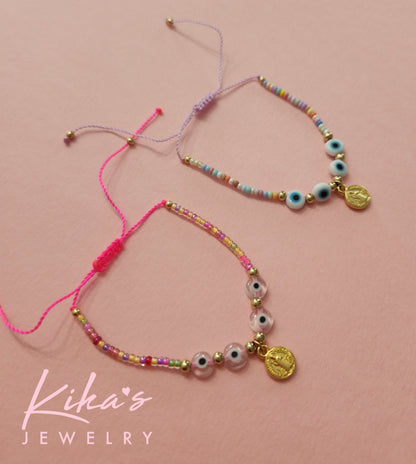 San Benito Ojitos String Bracelet