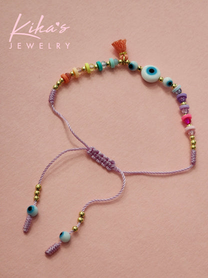 Ojito Tassel Pastels Bracelet