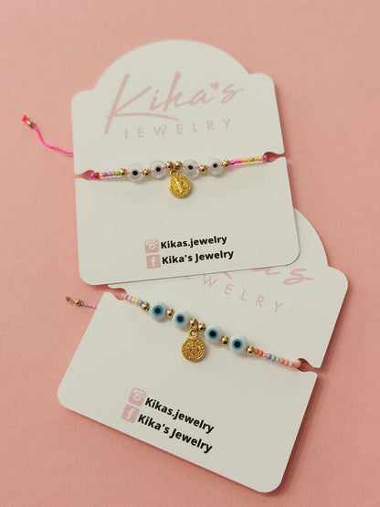 San Benito Ojitos String Bracelet