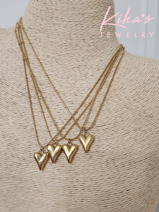 Gold Heart Necklace