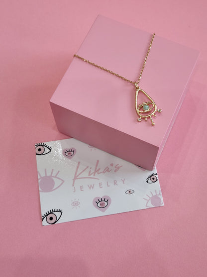 Evil Eye Tear Protection Necklace