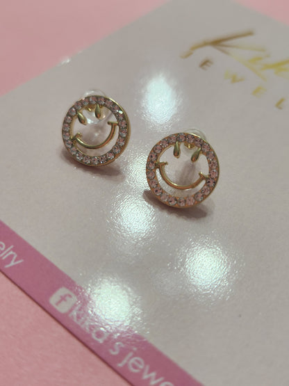 Smiley Studs Earrings