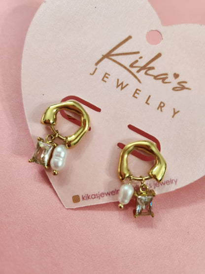 La Rama Perla Earrings