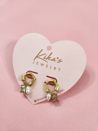 La Rama Perla Earrings