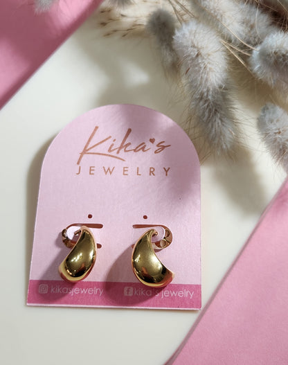 Canoa Hoop Stud Earrings